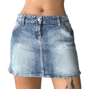 Esprit denim mini skirt